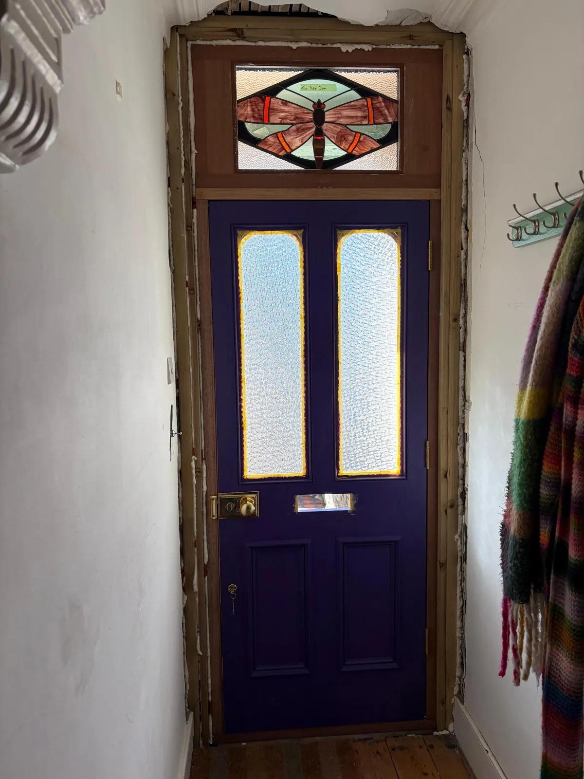 Front door and fan light - photo 3 of 3