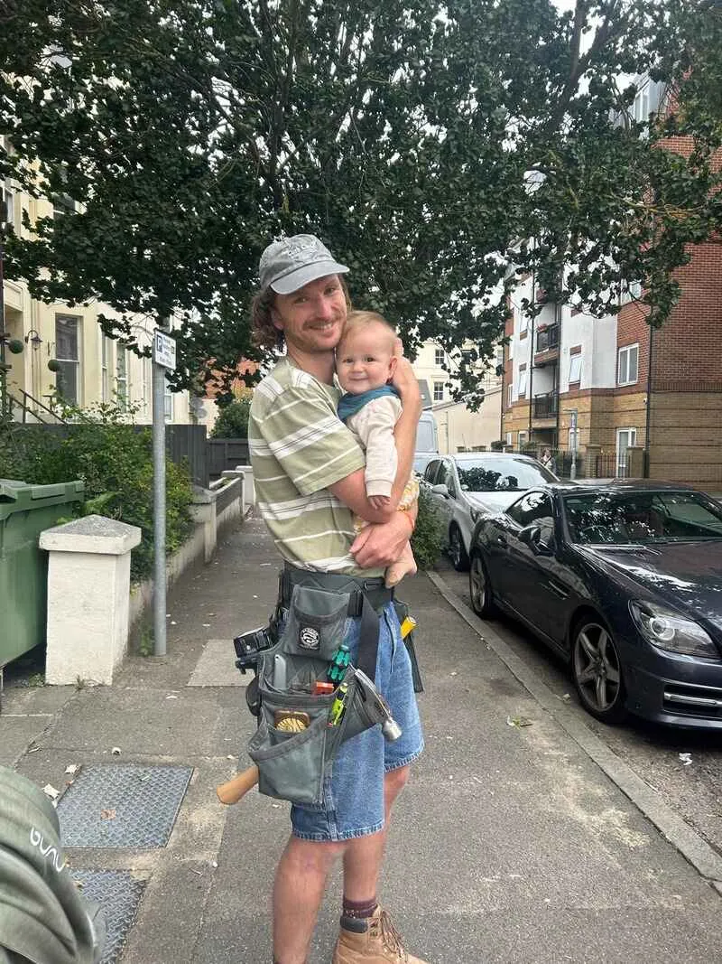 Harry Pearce and little Dylan