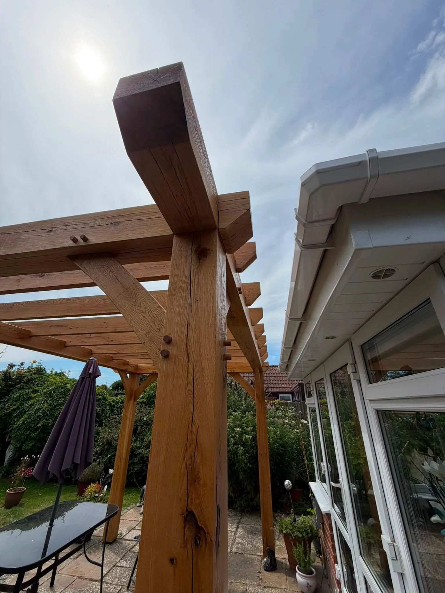 Green oak pergola - photo 8 of 8